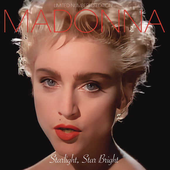 Madonna. STARLIGHT STAR BRIGHT, Orange Vinyl, Limited Numbered Edition