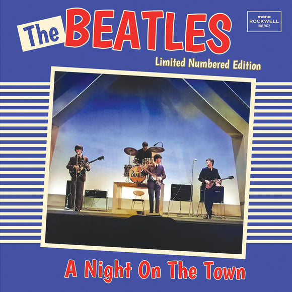 The Beatles, A NIGHT ON THE TOWN, Limited Numbered Edition, Blue Vinyl