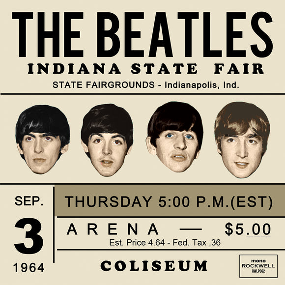 The Beatles, INDIANA STATE FAIR, 180g Red Vinyl