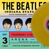 The Beatles, INDIANA STATE FAIR, Limited Edition 180g Yellow Vinyl, Numbered